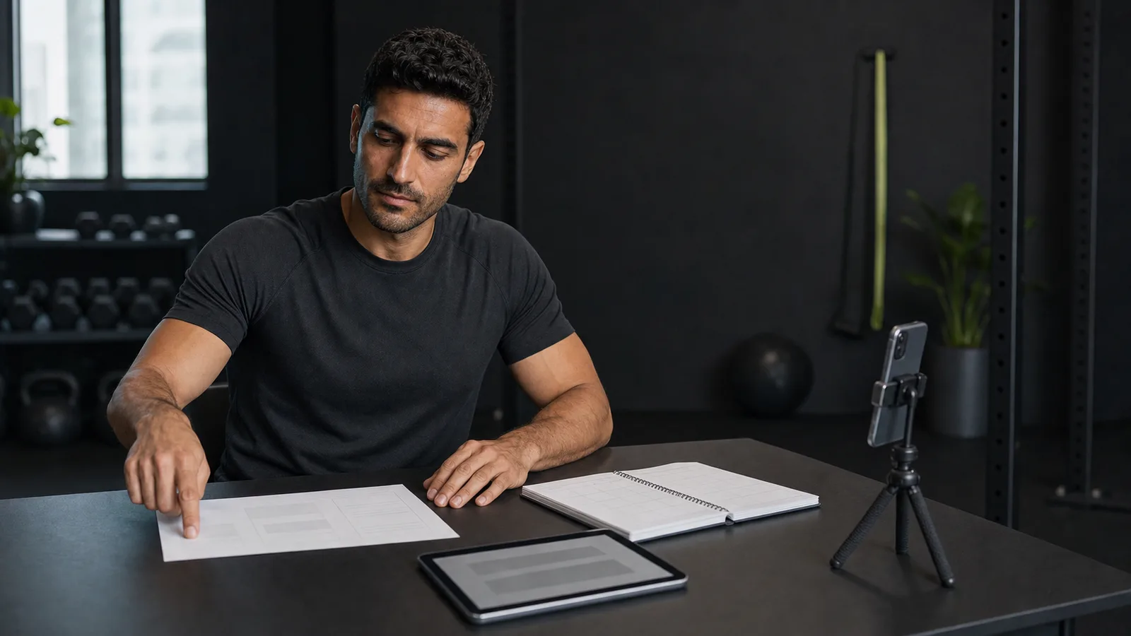 Trainerın program belgesi, haftalık plan, tablet ve video kaydıyla teslimat kapsamını düzenlemesi